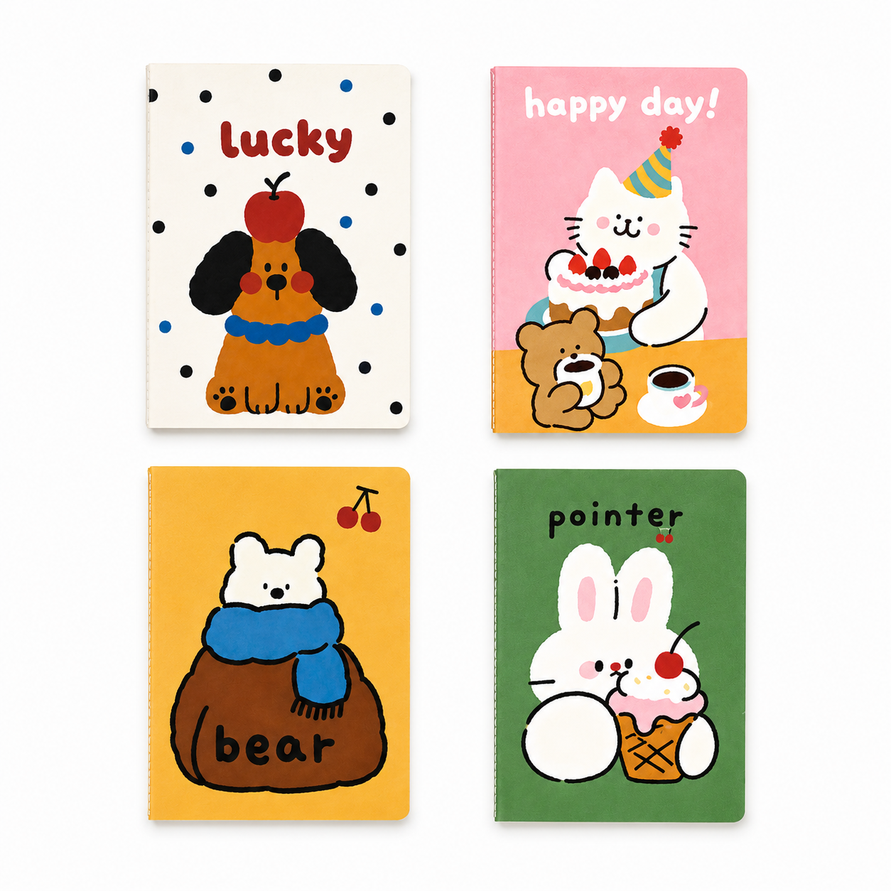 Pet Friends Sewn Notebook
