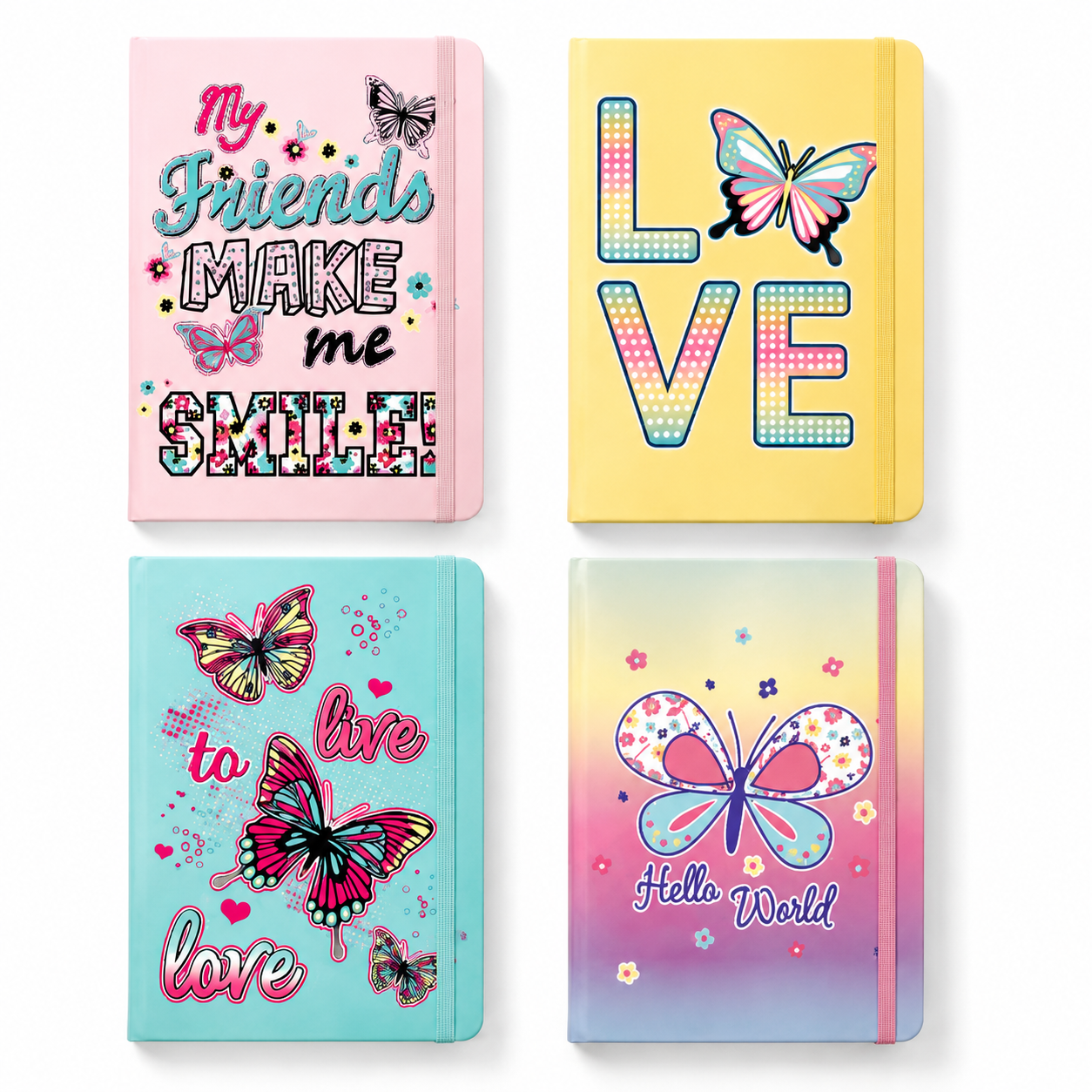 Butterfly Hardcover Notebook