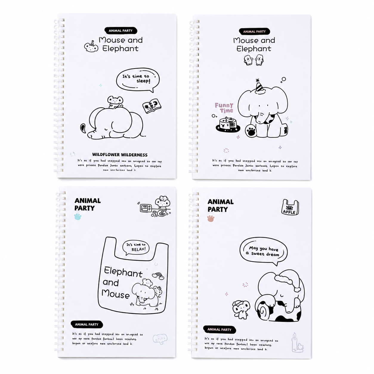 Doodle Spiral Notebook