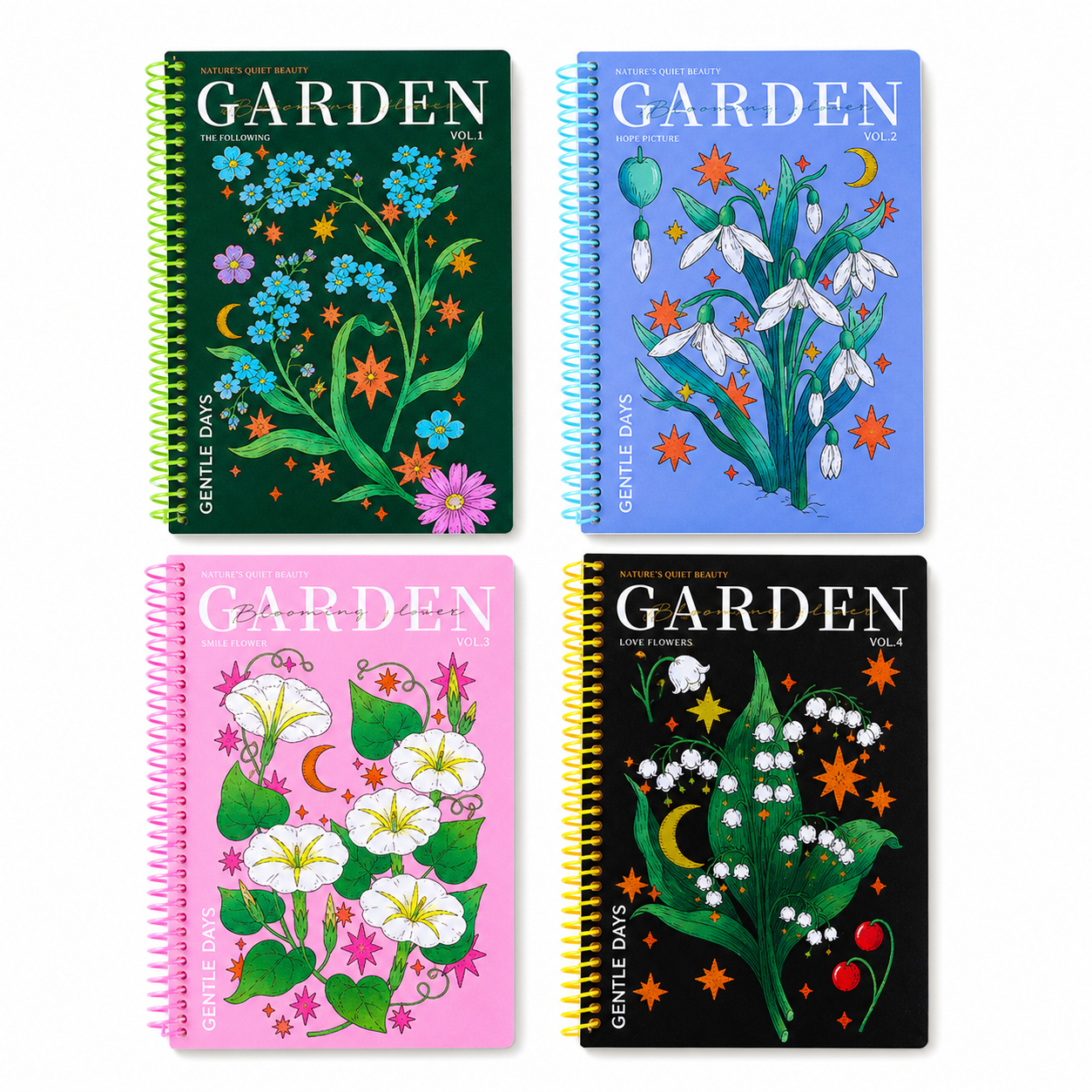 Colorful Graphic Spiral Notebook