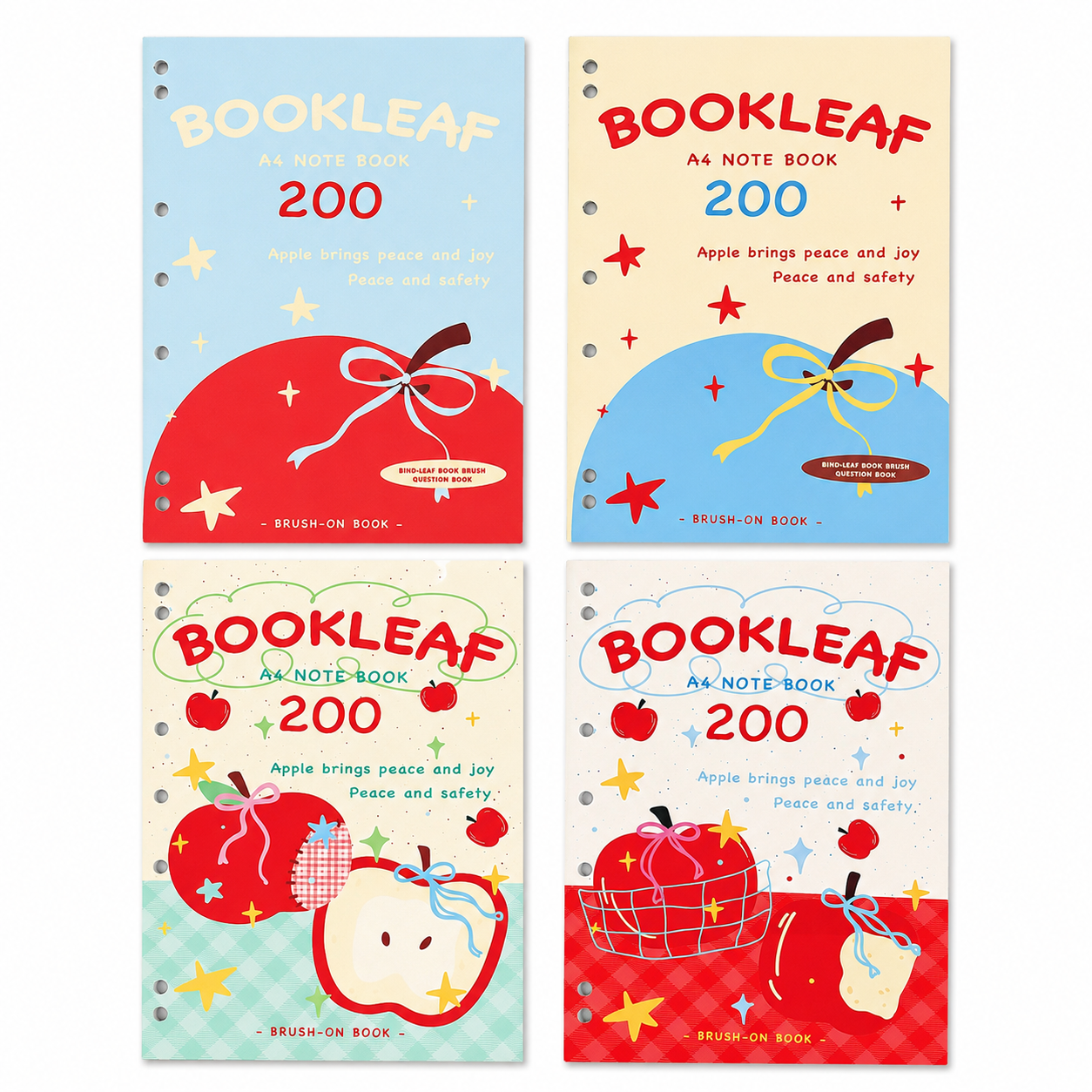 Apple Loose-Leaf Notebook