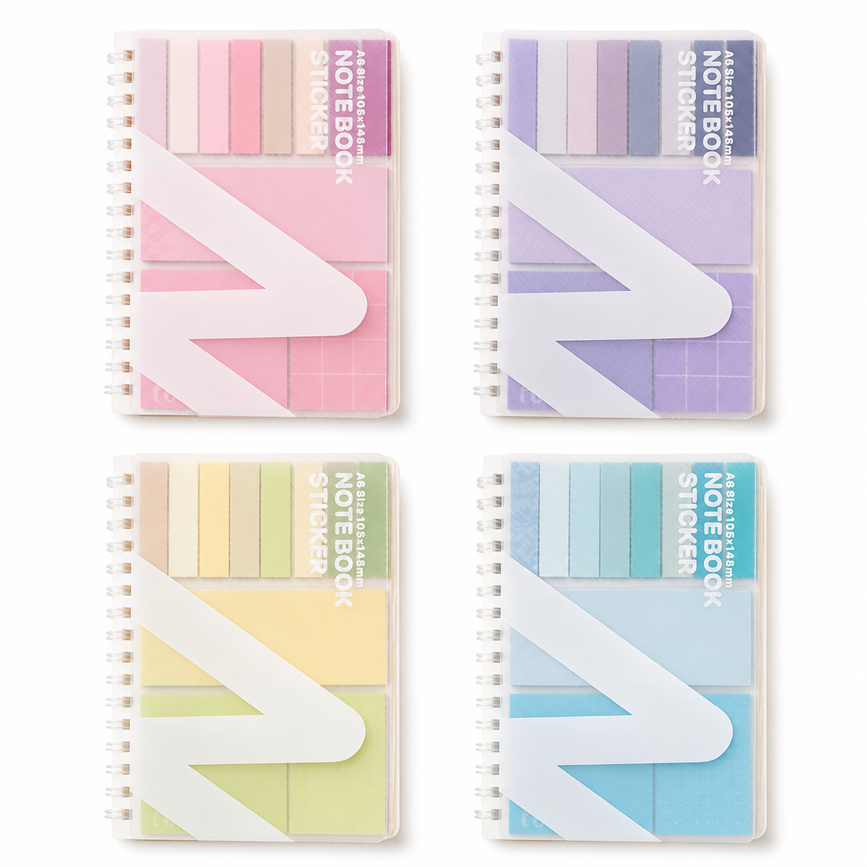 Sticky Note Notebook Set