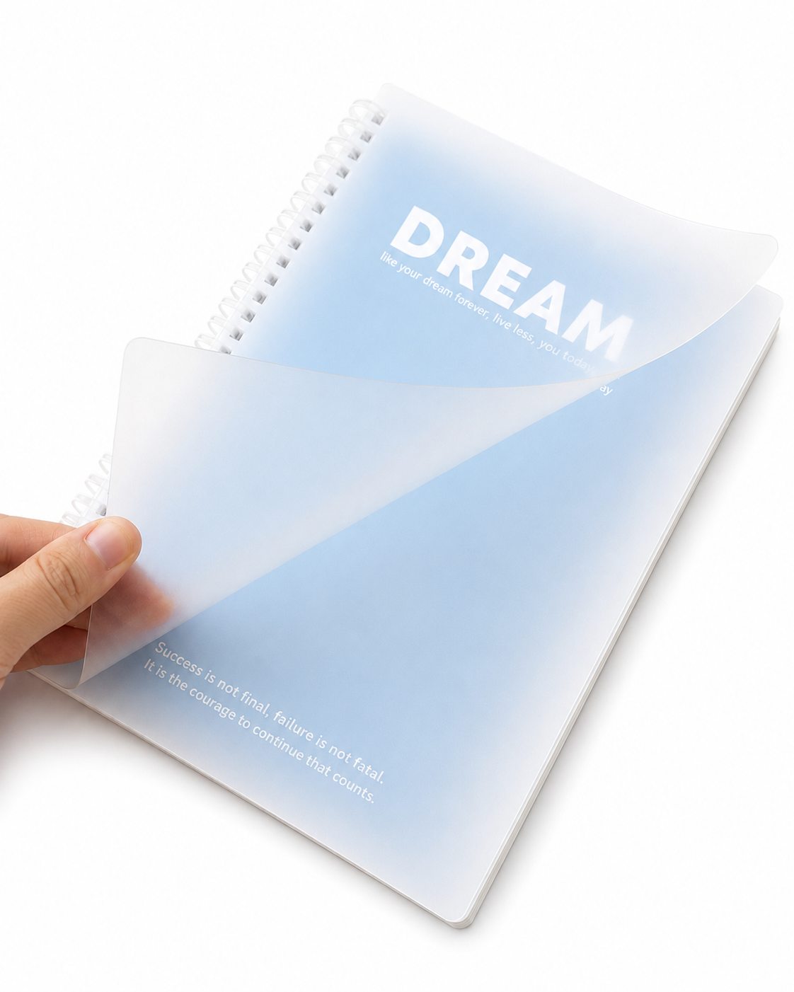 Gradient PP Spiral Notebook 2
