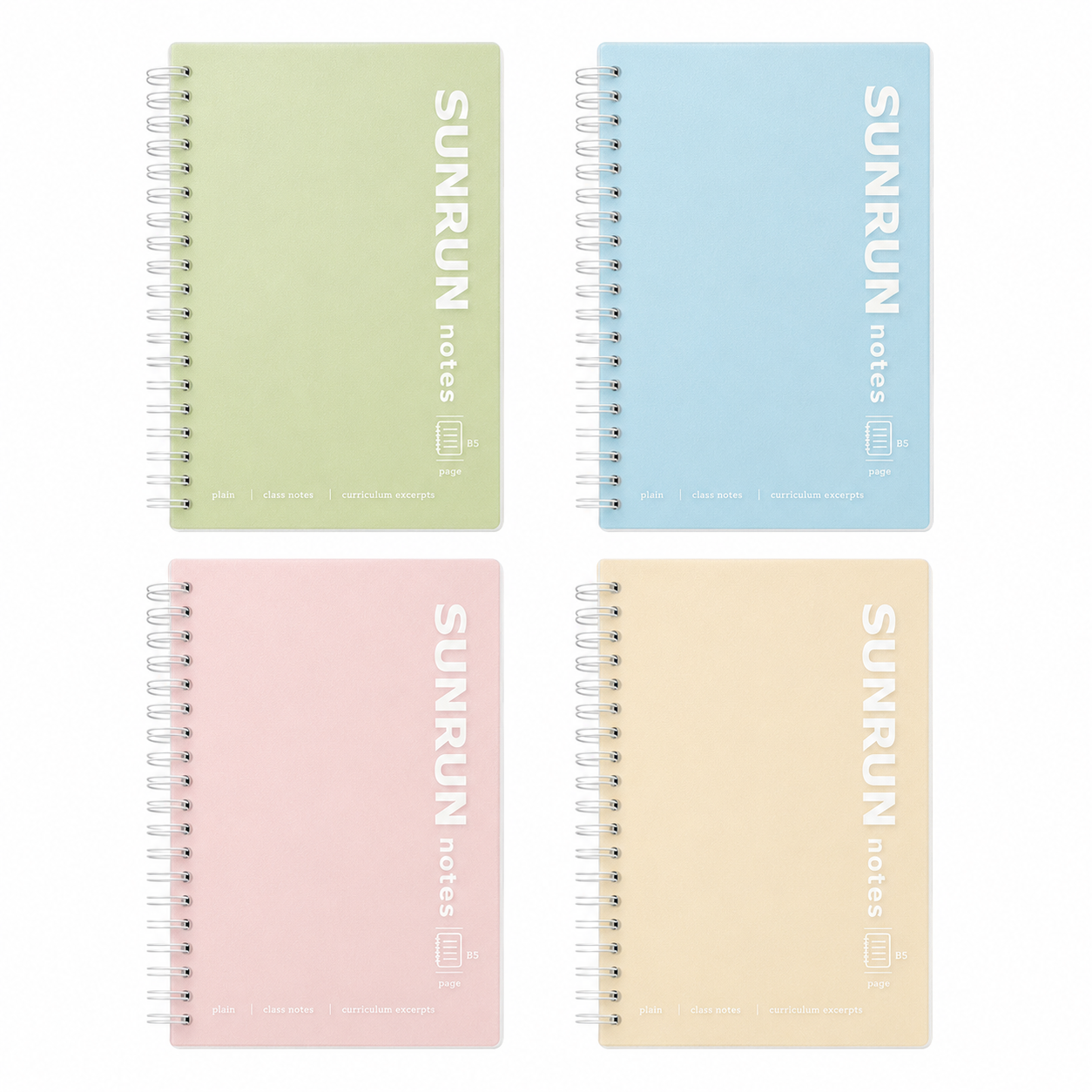 Transparent PP Twin-Wire Notebook
