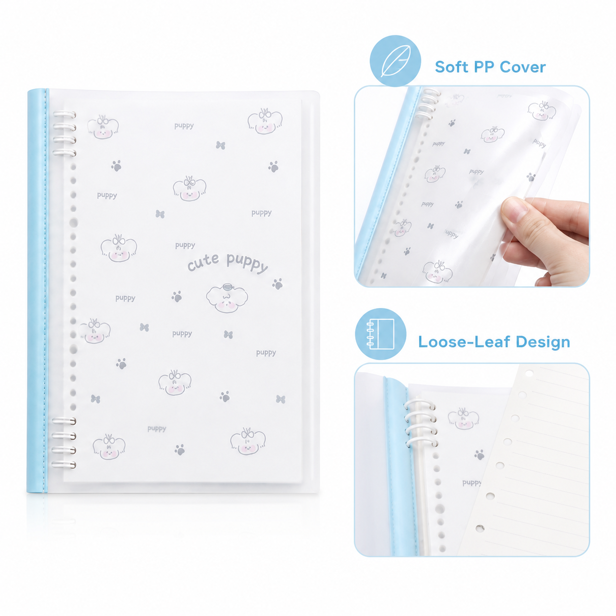 Pastel Divider Loose-Leaf Notebook 2