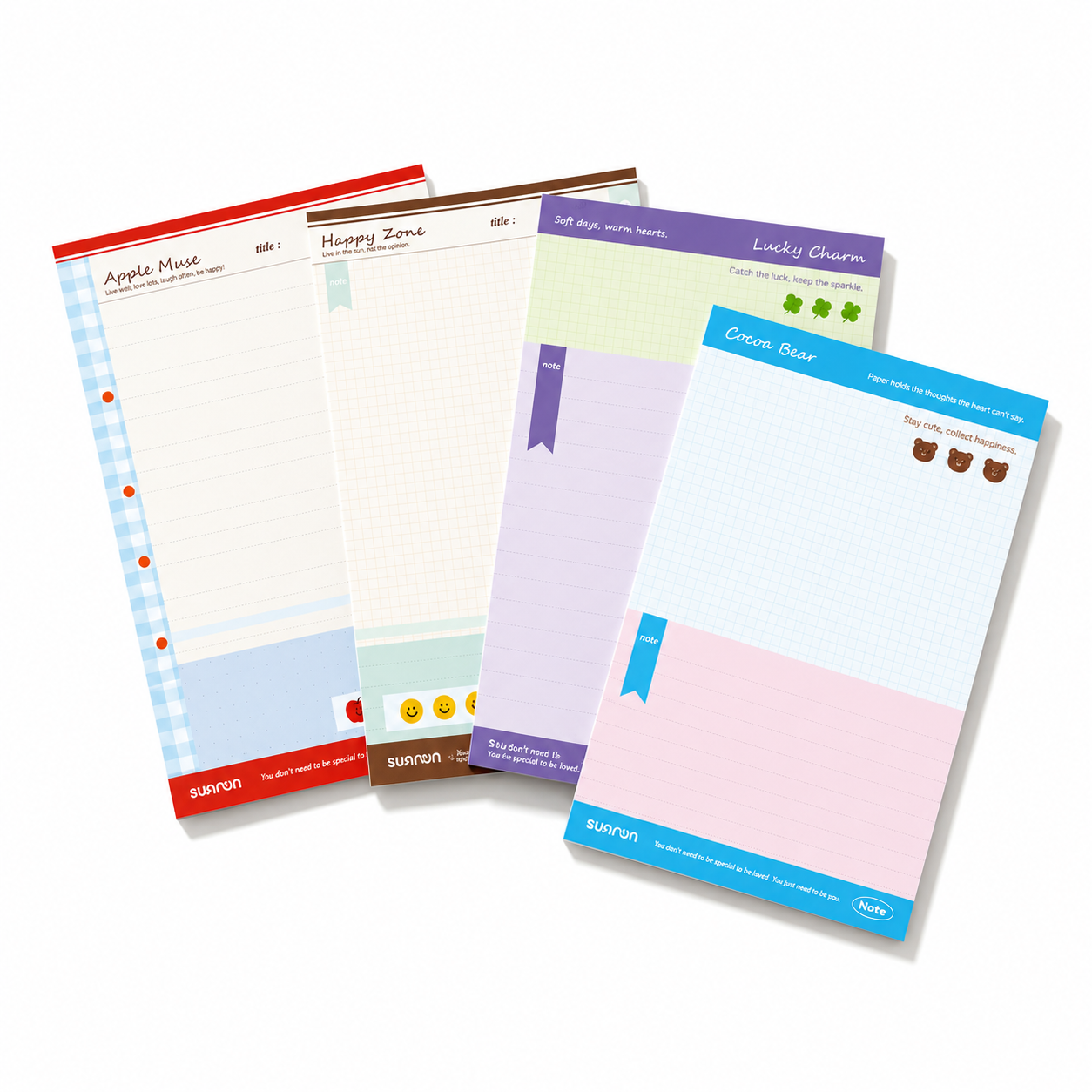 Cute B5 Glue-Bound Notepad