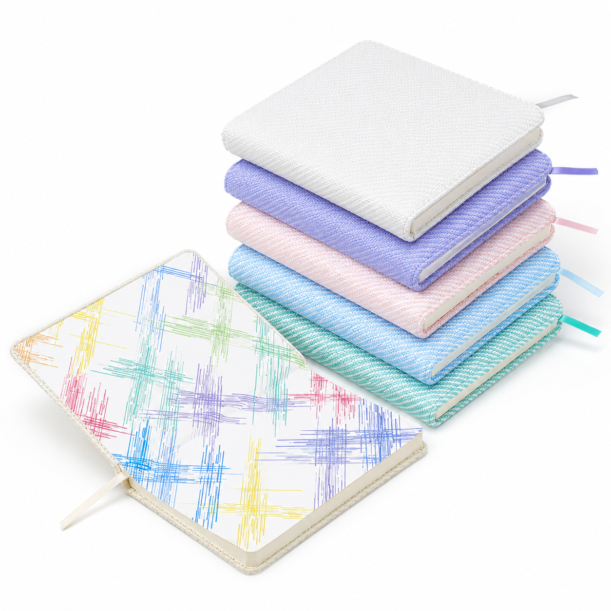Candy Color PU Pocket Notebook