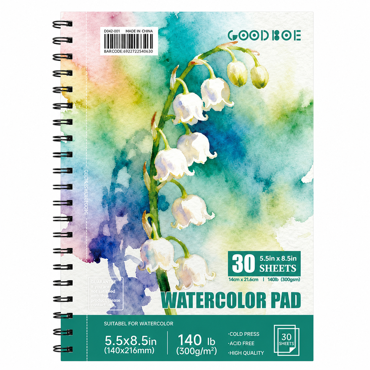 Botanical Series Watercolor Pad
