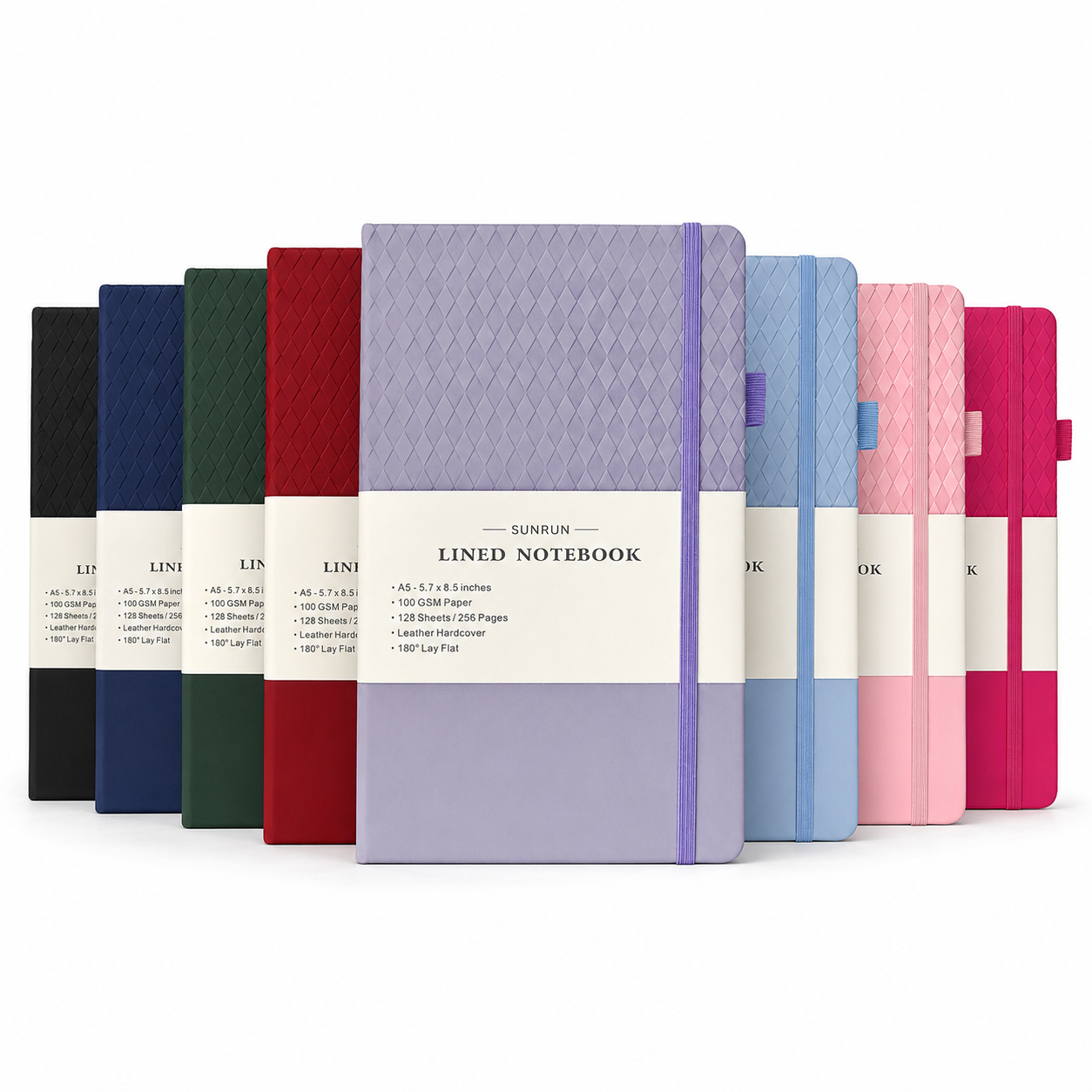 A5 Custom Logo Lined Notebook