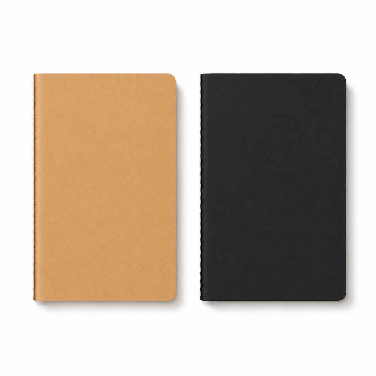 Custom Kraft Cover Notebook with Logo Printing for School & Office