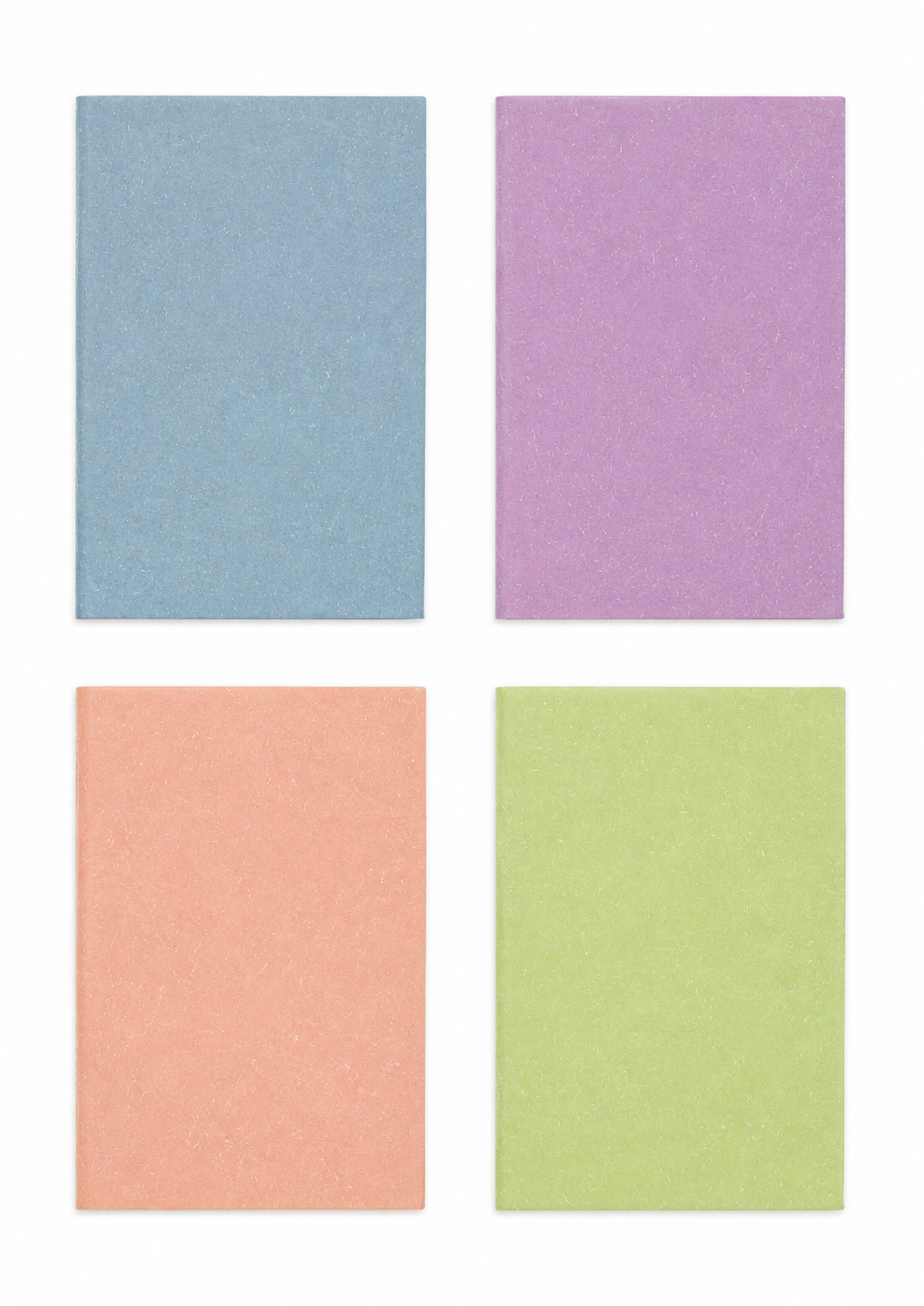 Custom Pastel Fiber Cover Notebook for School Office and Promotional Use