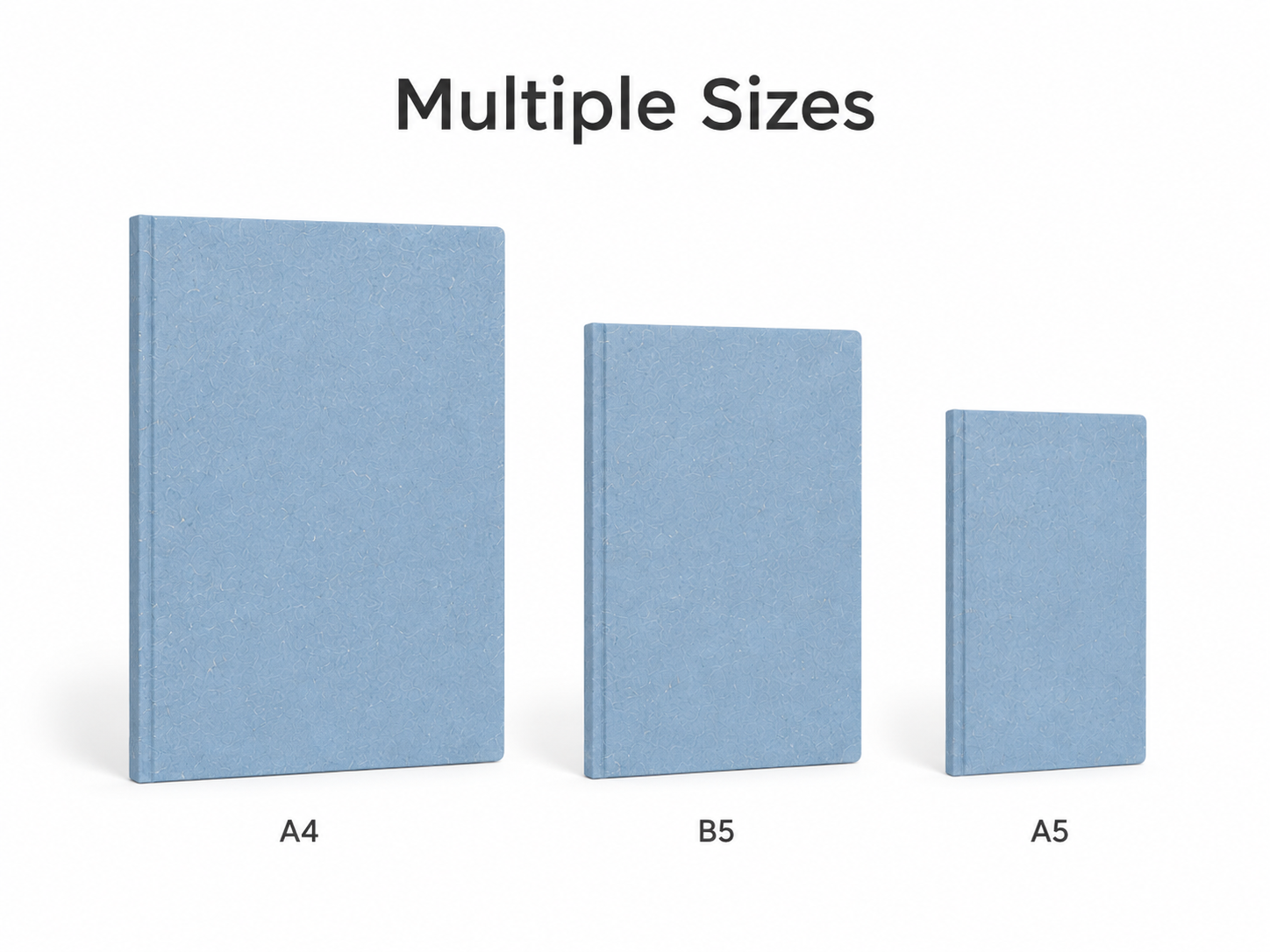 Custom Pastel Fiber Cover Notebook for School Office and Promotional Use 3