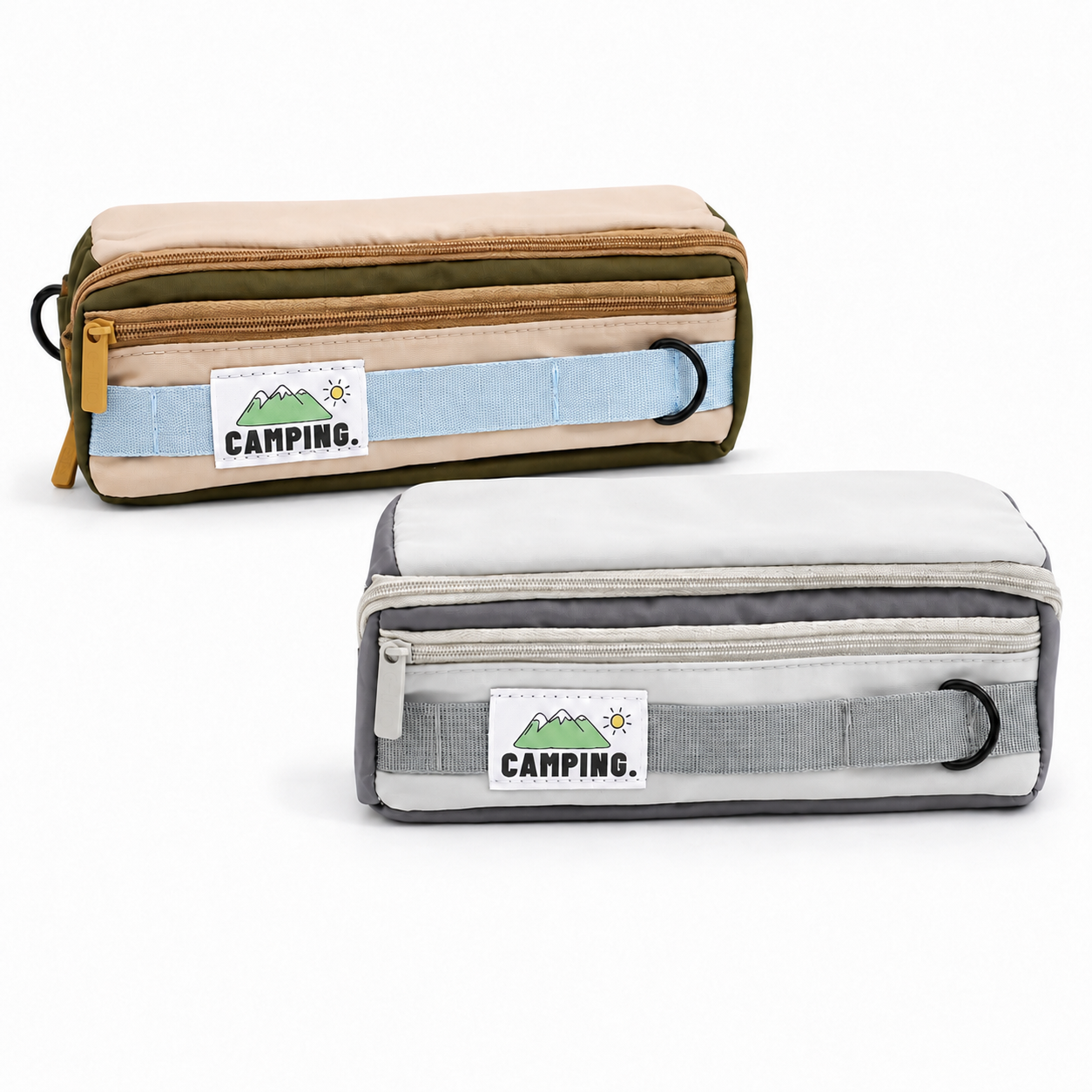 Camping Wide-opening Pencil Case