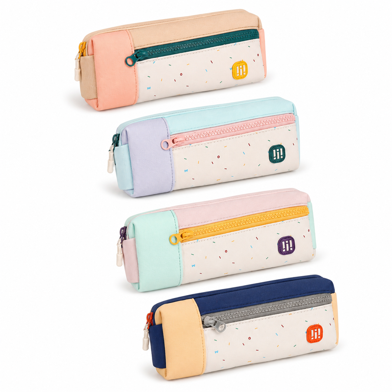 Letter Zipper Pencil Case