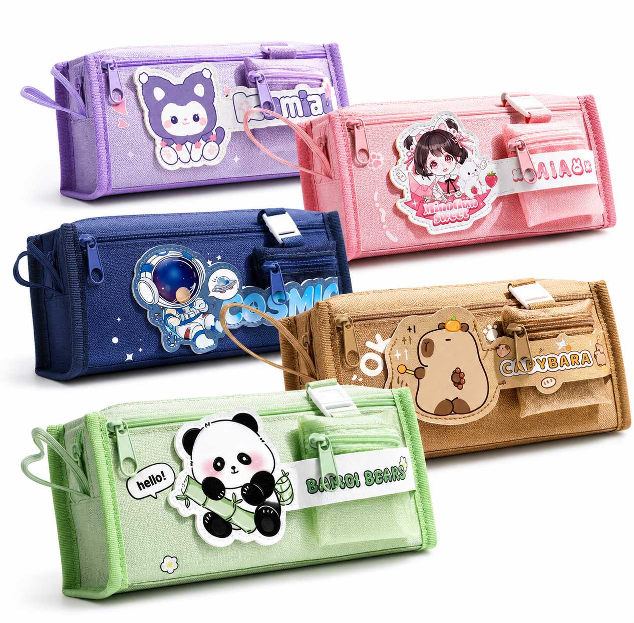 Kids Cartoon Pencil Case