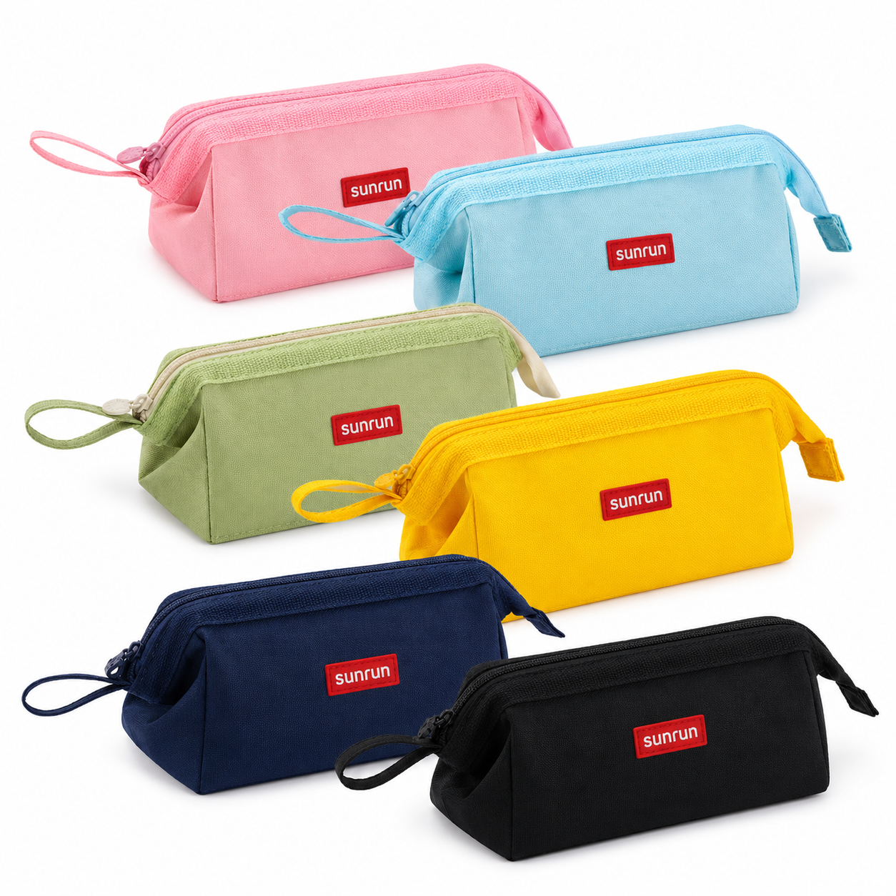 Large Capacity Wide-Opening Pencil Case
