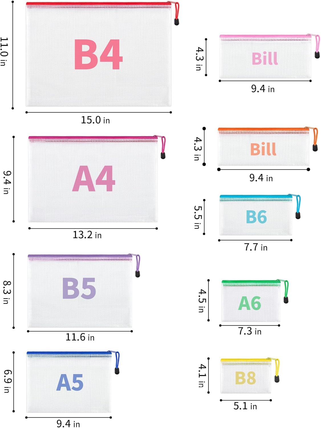 Mesh Zipper Pouch 2