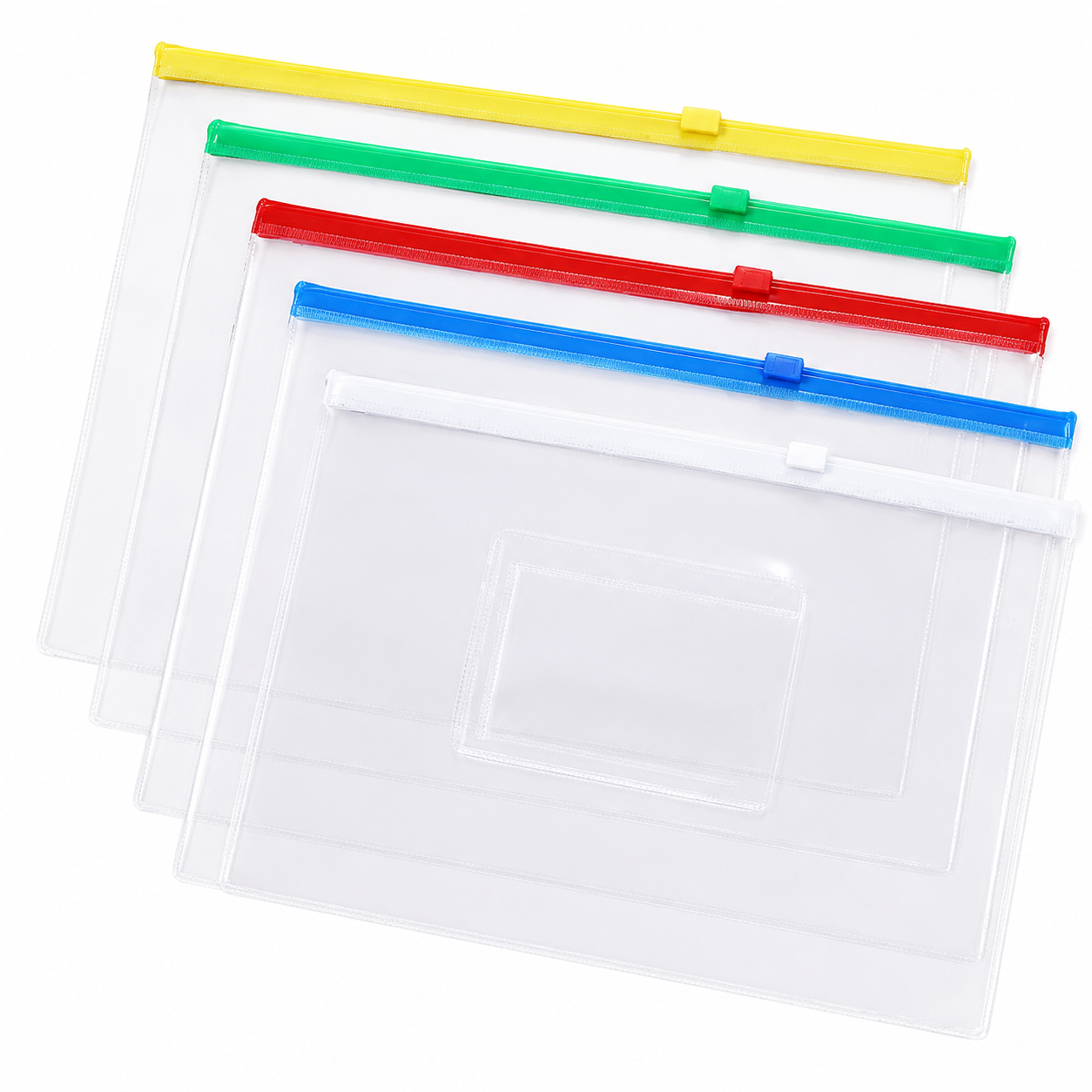 PVC Zipper Document Bag