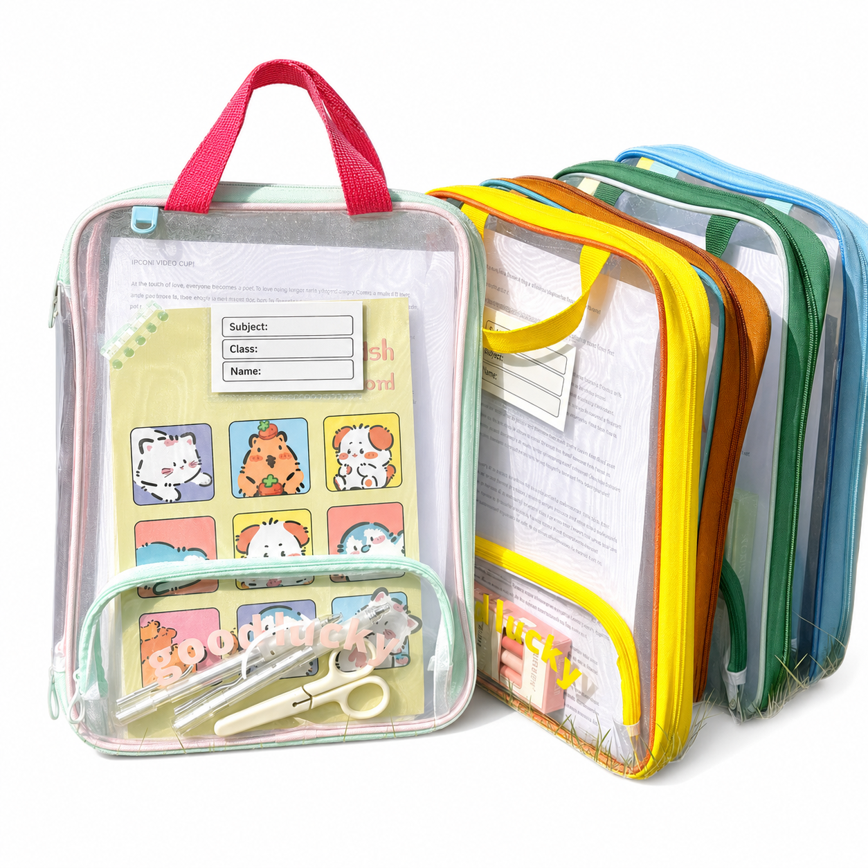 Vertical Expanding File Bag