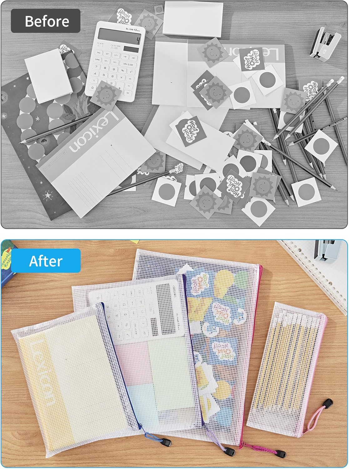 Mesh Zipper Pouch 3