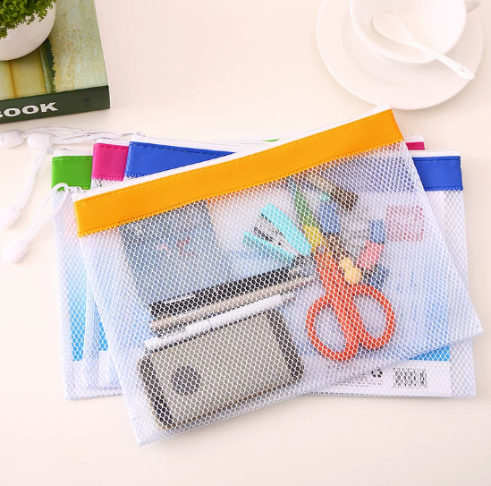 Patchwork Zipper File Bag 2