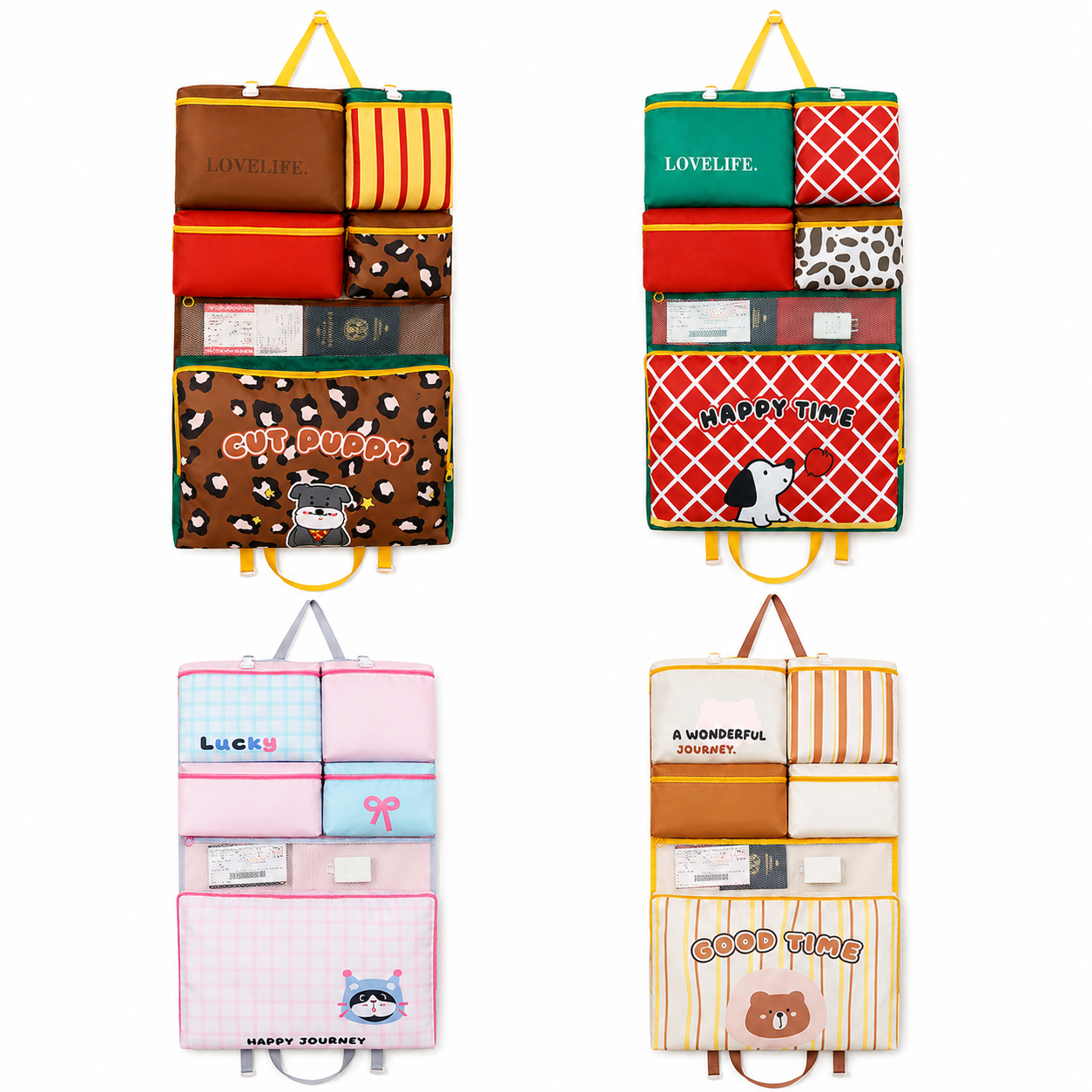 7-in-1 Foldable Travel Organizer Bag Set 3